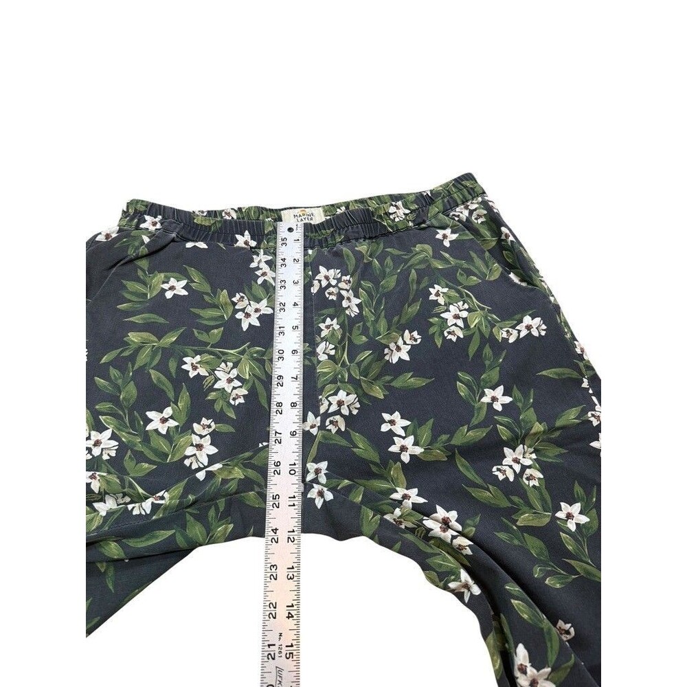Marine Layer Kiley Floral Allison Ankle Pants Womens Size Medium 26" Inseam - Picture 9 of 9
